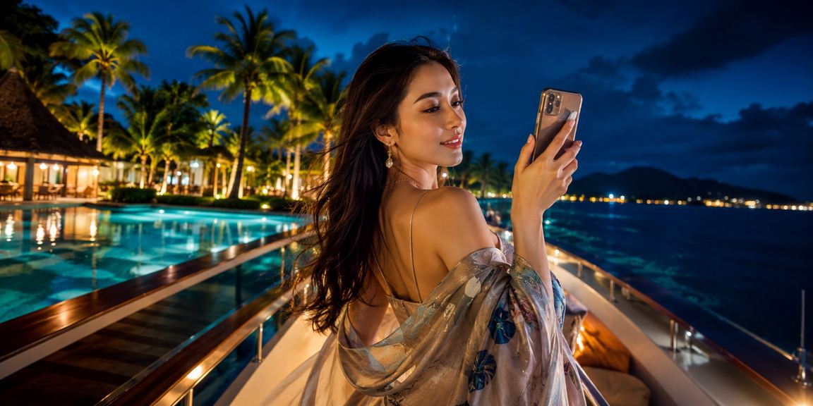 Người chơi bài tại khu vui chơi Phú Quốc với phong cách hiện đại